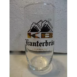 1 VERRE KB KANTERBRAU LORRAINE 25CL HT.12CM