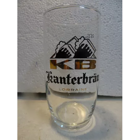 1 VERRE KB KANTERBRAU LORRAINE 25CL HT.12CM