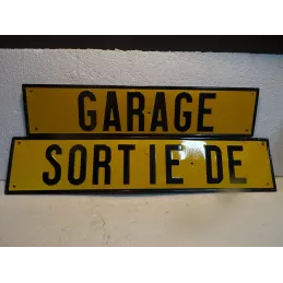 TOLE  SORTIE DE GARAGE...