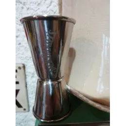 DOSEUR JACK DANIEL'S INOX  4CL ET 2CL HT.8CM