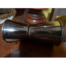 DOSEUR JACK DANIEL'S INOX  4CL ET 2CL HT.8CM