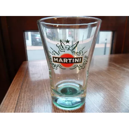 2 VERRES MARTINI COLLECTOR VERT HT 19.60CM