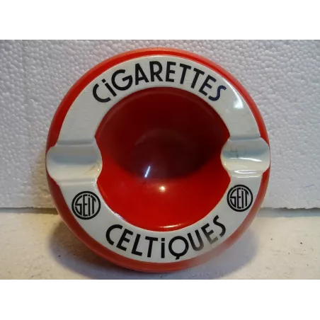 CENDRIER CIGARETTES CELTIQUES  DIAMETRE 15CM