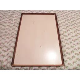 MIROIR  GLACE PEINTE  SCHUTZ  70CM X50CM