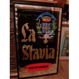 MIROIR  LA SLAVIA GLACE PEINTE  76CM X46.50CM