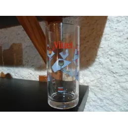 6 VERRES VITTEL 25CL HT 13.30CM