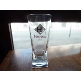 6 VERRES  HENNESSY GLACE HT .14.30CM