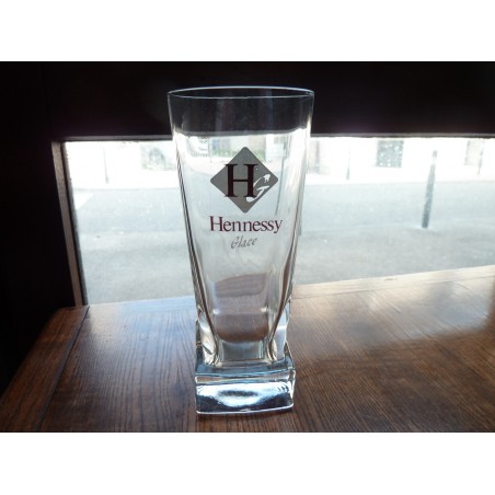 6 VERRES  HENNESSY GLACE HT .14.30CM