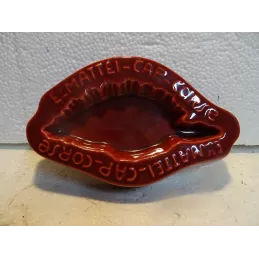 CENDRIER MATTEI  CAP CORSE 17CM X11CM