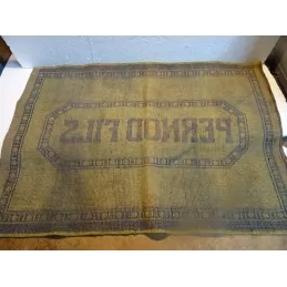 TAPIS DE CARTES PERNOD FILS  70CM X49CM