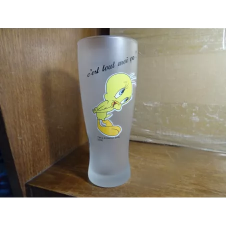 1 VERRE TITI  C'EST TOUT MOI CA  HT 17.10CM  TROPICO