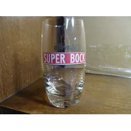 1 VERRE SUPER BOCK 20/25CL HT 11.70CM
