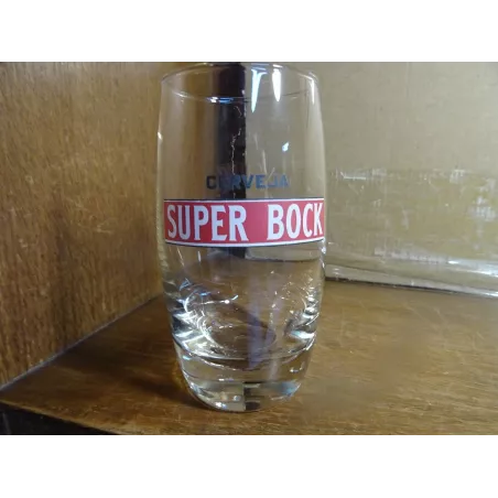 1 VERRE SUPER BOCK 20/25CL HT 11.70CM