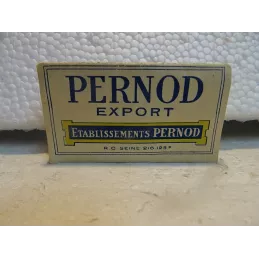 CARNET PERNOD EXPORT