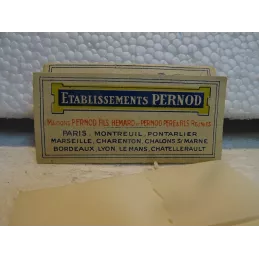 CARNET PERNOD EXPORT