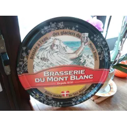 PLATEAU BRASSERIE DU MONT BLANC   DIAMETRE 42CM