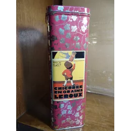 BOITE  CHICOREE LEROUX 500GR HT 23.50CM