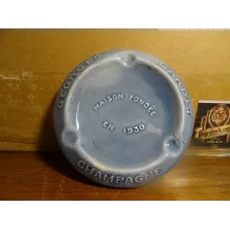 CENDRIER CHAMPAGNE  GEORGES GARDET DIAMETRE 12CM