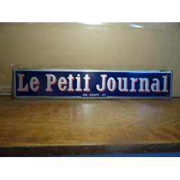 PLAQUE  LE PETIT JOURNAL...