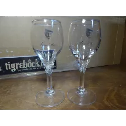 2 VERRES ARMAND OGIER 7/8CL HT 13.10CM