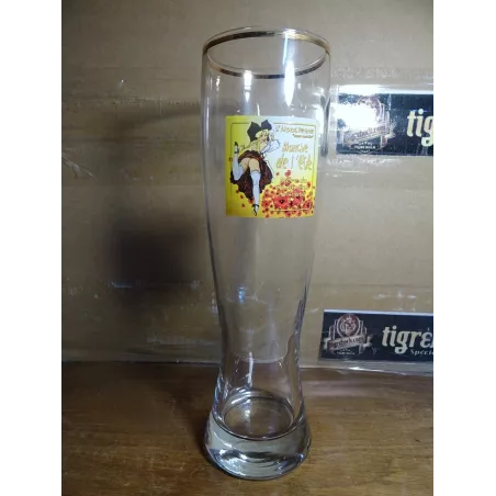 1 VERRE L'ALSACIENNE  SANS CULOTTE  50CL HT.25CM