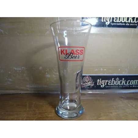 1 VERRE KLASS BEER 25CL HT.18CM