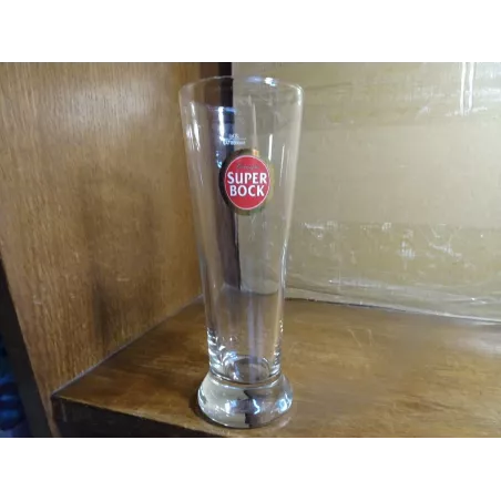 1 VERRE SUPER BOCK 20CL HT.17.10CM