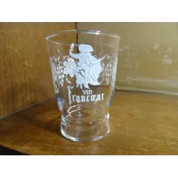 6 VERRES  DEGUSTATION VIN FRANCOEUR 7CL HT.7.20CM