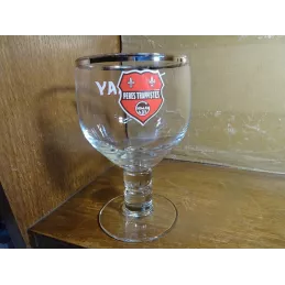 1 VERRE CHIMAY  COLLECTOR  LOGO ROUGE