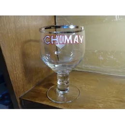 1 VERRE CHIMAY  COLLECTOR  LOGO ROUGE
