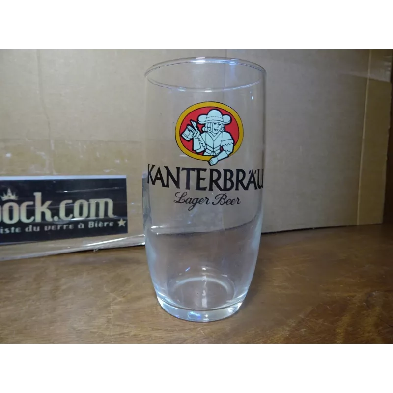 6 VERRES KANTERBRAU LAGER BEER 25CLHT 12CM 6 VERRES KANTERBRAU LAGER BEER 25CLHT 12CM