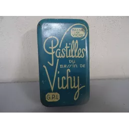 BOITE PASTILLES  DU BASSIN DE VICHY  14CM X8.40CM X3.80CM