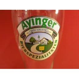 1 VERRE  AYINGER 50 CL