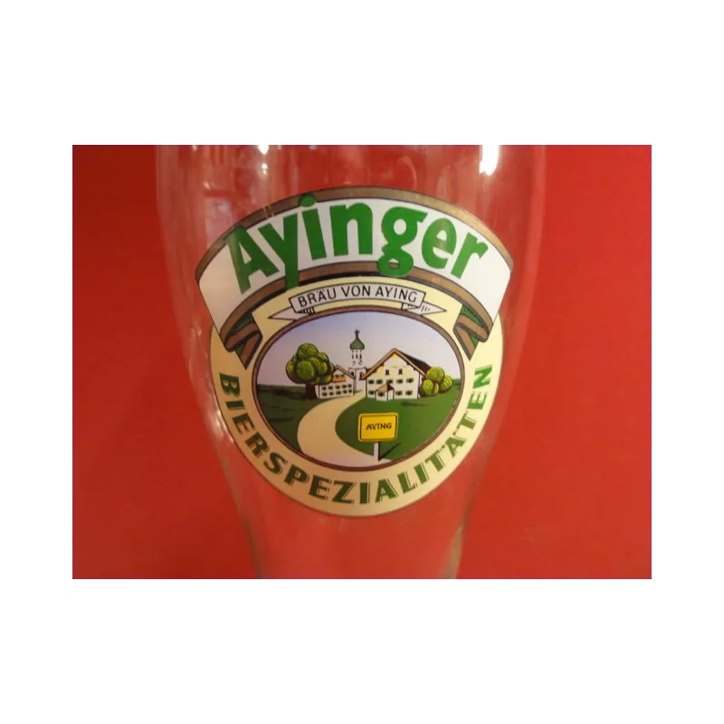 1 VERRE  AYINGER 50 CL