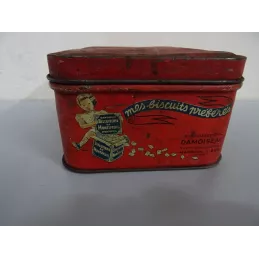 BOITE BISCUITERIE  DE MONTREUIL DAMOISEAU   18CM X13.50CM X8.20CM