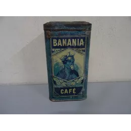 BOITE BANANIA  CAFE  HT 17.50CM  9.80CM X9.80CM