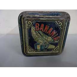 BOITE BANANIA  CAFE  HT 17.50CM  9.80CM X9.80CM