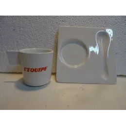 COFFRET 2 TASSES A CAFE L'EQUIPE  ANDRE PHILIPPE