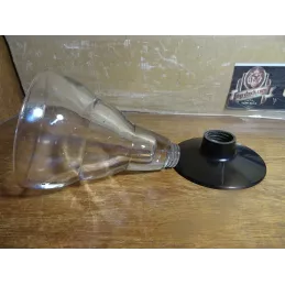ANCIEN VERRE PASTIS  PIED EN BAKELITE