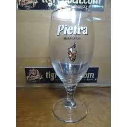 1 VERRE PIETRA  BIERA CORSA  25CL HT 17CM