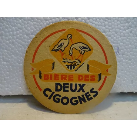 1 SOUS BOCK BIERE DES DEUX CIGOGNES