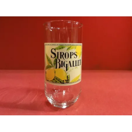 6 VERRES  A SIROP BIGALLET 