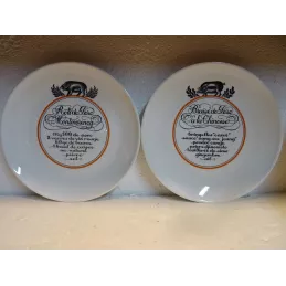 SERVICE DE 6 ASSIETTE  RECETTE CUISINE DE PORC