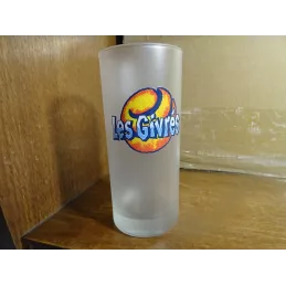 6 VERRES  ORANGINA GIVRES COLLECTOR 25CL HT. 13.50CM