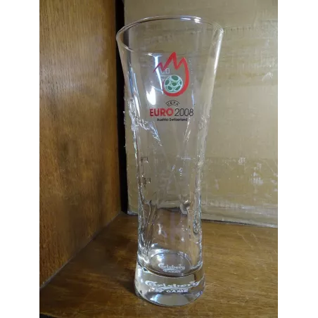 1 VERRE CARLSBERG EURO 2008  30CL HT 19.40CM