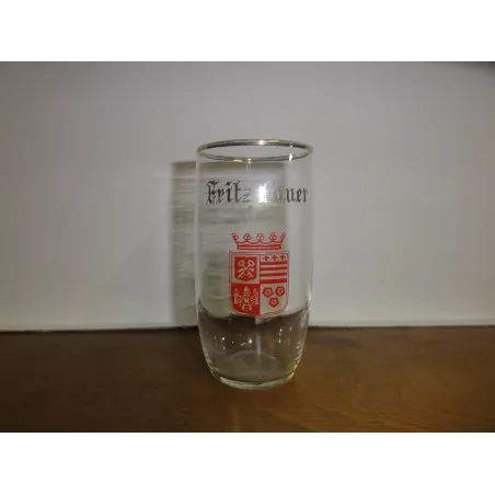 1 VERRE  FRITZ LAUER  25CL 