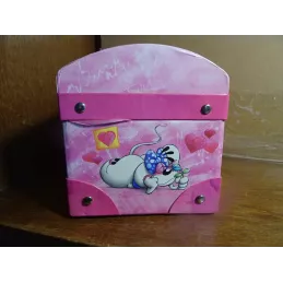 DIDDL  MALETTE A BIJOUX AVEC COIN SECRET  15CM X10CM X11CM