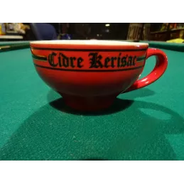 6 TASSES  CIDRE KERISAC ROUGE 15CL