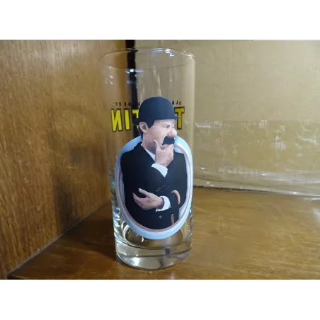 1 VERRE TINTIN COLLECTOR ANNEE 2011 HT 13.30CM