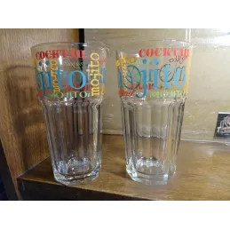 2 VERRES MOJITO COCKTAIL 45CL HT.16CM